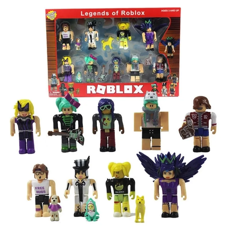 ROBLOXed-figuras de acci&oacute;n de PVC para ni&ntilde;os, modelos de Anime para decoraci&oacute;n, Colecci&oacute;n, regalos de cumplea&ntilde;os-4