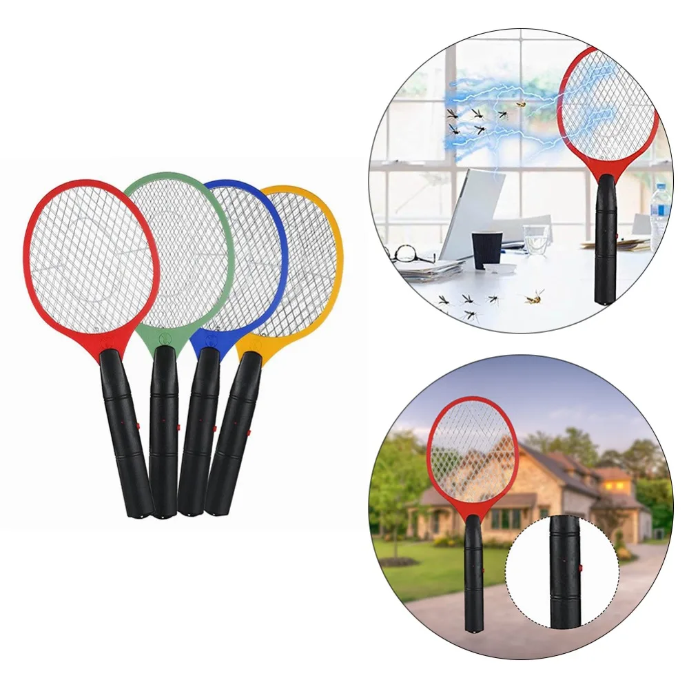 Mosquito Swatter электрическая летняя Горячая Аккумуляторная Батарея мощность мухи комары Swatter ошибка ракетки средство от насекомых электромухобобайка