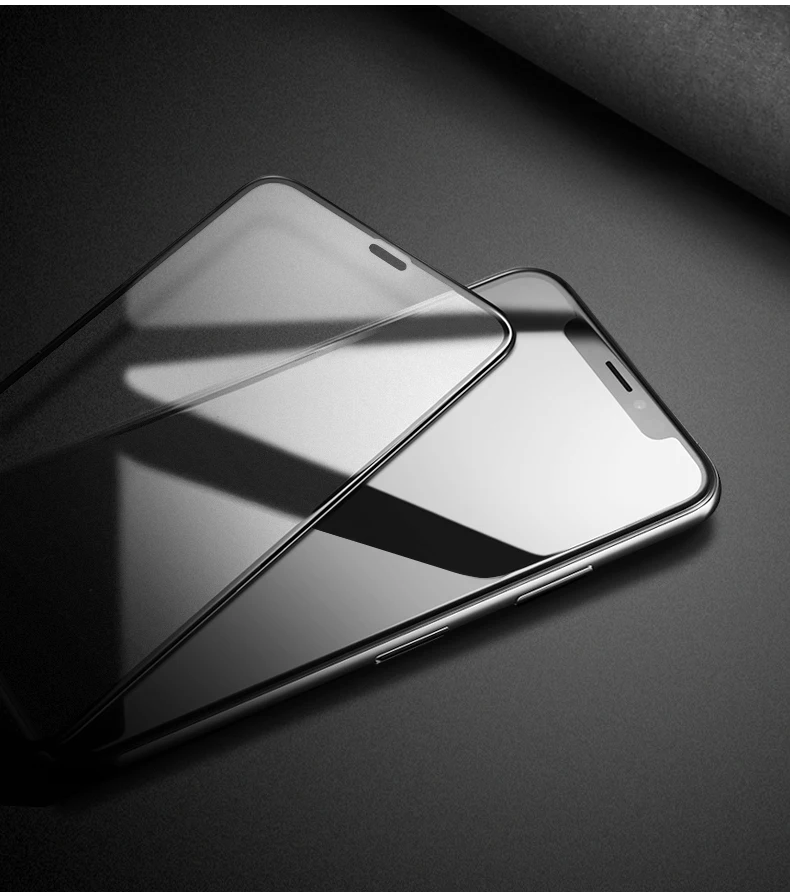 Лучшее качество полное покрытие матовое закаленное стекло для iPhone 6 6S 7 8 Plus X XR XS 11 Pro Max матовая защита экрана без отпечатков пальцев