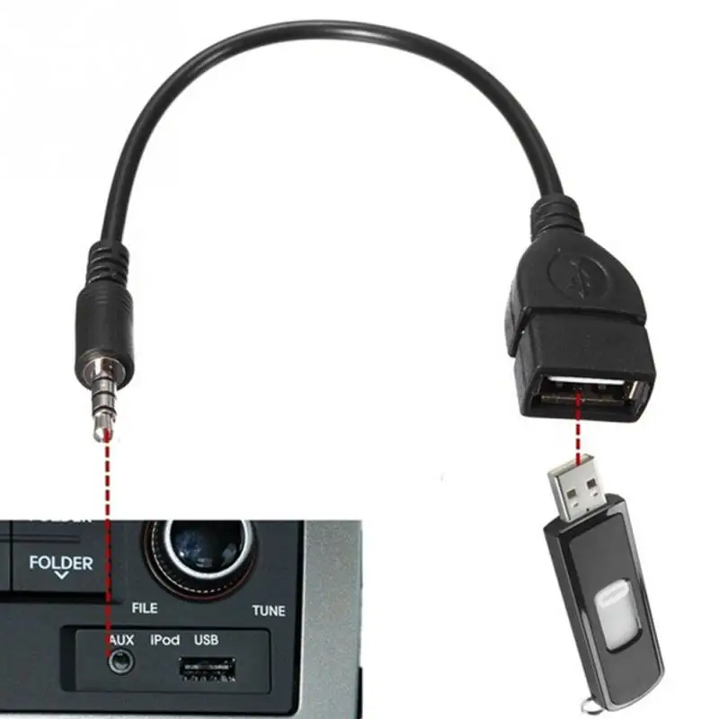 Вспомогательный конвертер для автомобиля кабель Citroen C4 C5 C2 Peugeot 207 208 301 307 308 408 508 2008