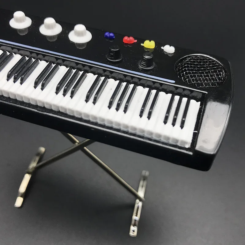 Электрический мини клавиатура Миниатюрная модель электрическое фортепиано с