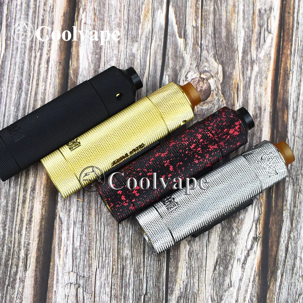 

Newest slam piece Mechanical Mod vape kit 30mm Side fire E-Cigarette mod with 30mm Money shot tank Fit 18650/20700/21700 battery
