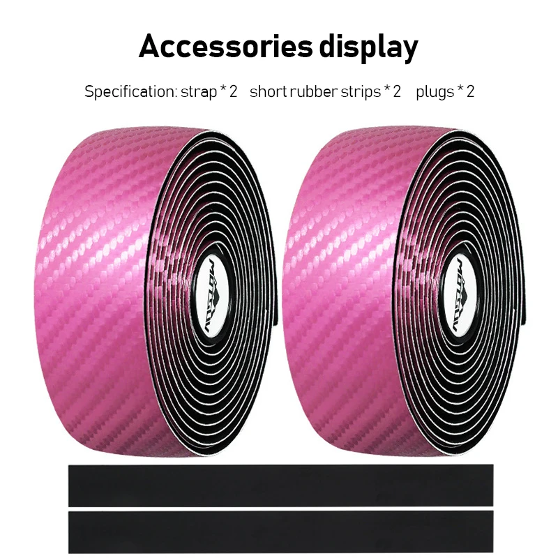 

MOTSUV дорожный велосипед Руль углеродное волокно шаблон EVA PU бар ленты мягкие велосипедные демпфирование с 2 бар вилки Нескользящие амортизир...