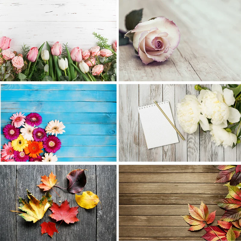 

SHENGYONGBAO Vinyl Custom Photography Backdrops Prop Wooden Planks Theme Photography Background 200309HZ-014