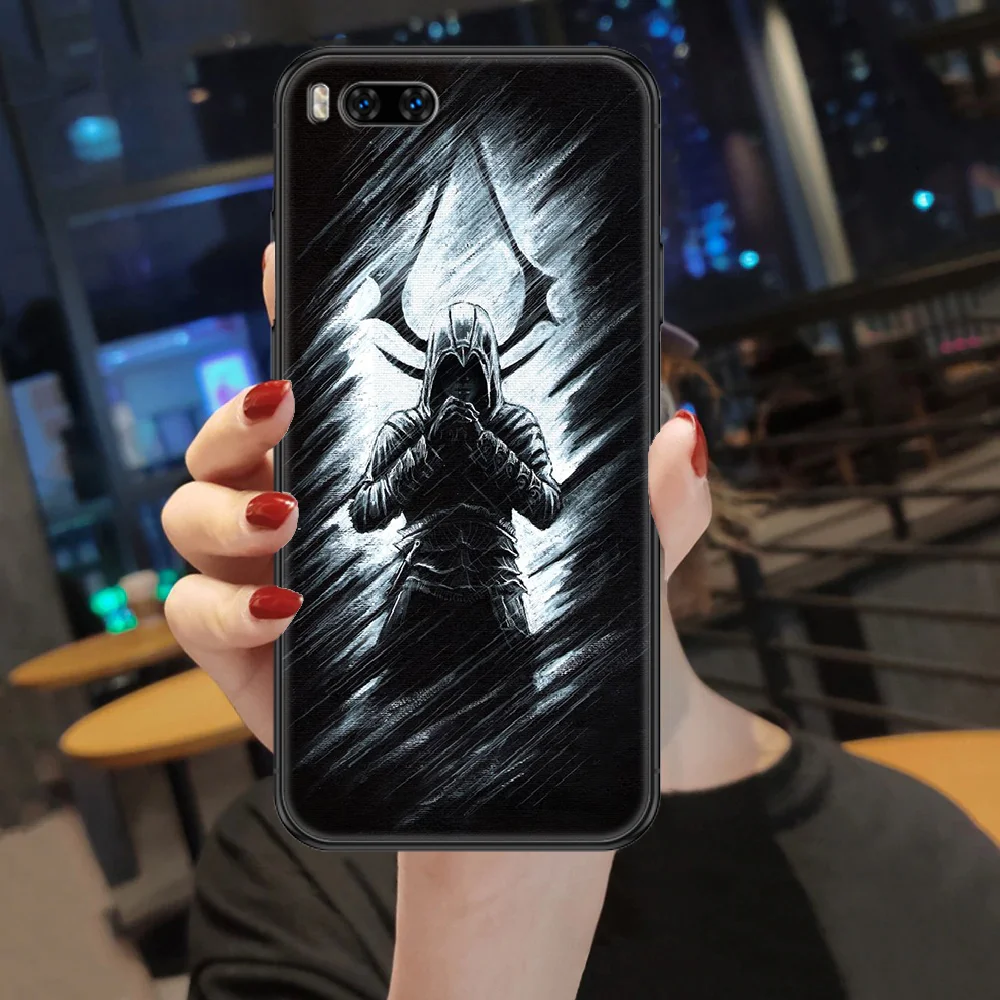 

Hot Assassin Game Creed Phone case For Xiaomi Mi Max Note 3 A2 A3 8 9 9T 10 Lite Pro Ultra black art back soft waterproof luxury