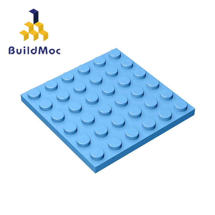 BuildMOC Assembles Particles 3958 Plate 6x6 For Building Blocks Parts DIY enlighten block bricks Ed | Игрушки и хобби