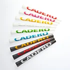 Новые прозрачные ручки для гольфа CADERO 2X2 PENTAGON 10 шт.лот, 10 цветов в наличии, из мягкого материала, бесплатная доставка
