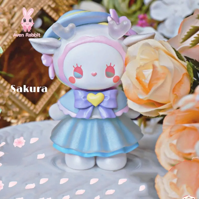 blind box toys emma secret forest blind box guess bag girls gift caja ciega toy cartoon animals blind box toys figures free global shipping