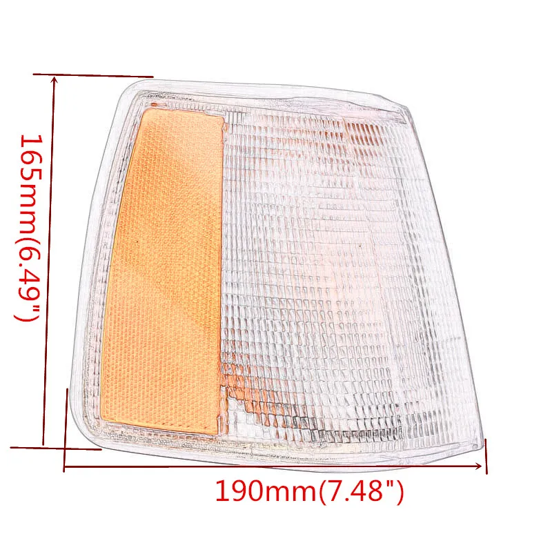 Автомобильная сменная лампа с прозрачными линзами для указателей поворота