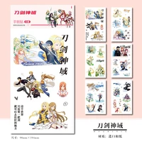 anime sword art online sao kirigaya kazuto sticker family portrait motorcycle phone travel luggage adhesive sticker xmas gifts