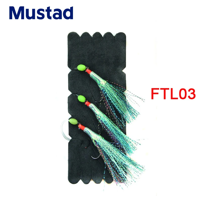 Mustad Норвежское происхождение рыболовные крючки Fastach поводки длинные красные
