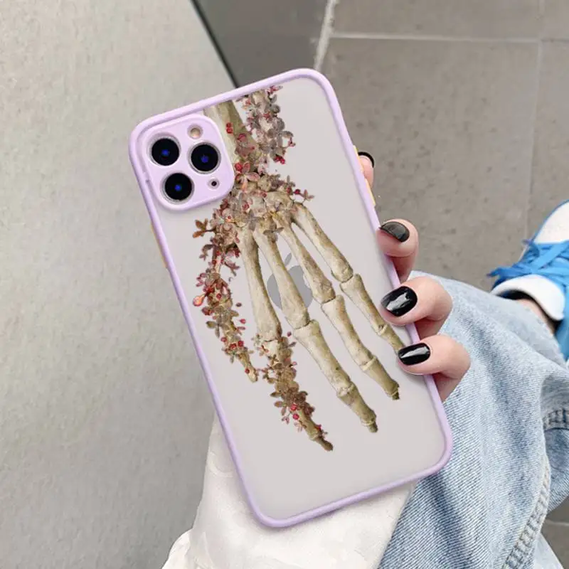 Medical Human Organs Heart Meridian Kidney Art Phone Case for iPhone 7 8 Plus X XR XS 11 12 pro MAX Hard PC TPU Back Cover