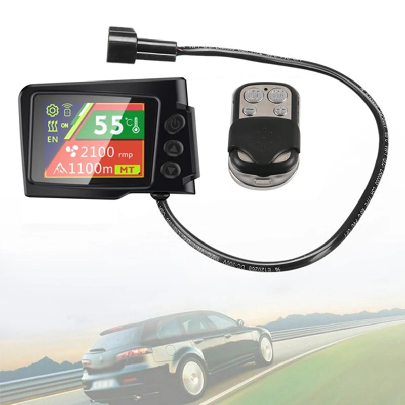 

Переключатель ЖК-монитора 12 В/24 В + аксессуары для пульта дистанционного управления для обогревателя парковки автомобильные аксессуары