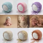 Реквизит для фотосъемки новорожденных шляпа мохеровая шляпа для новорожденных реквизит для фотосъемки новорожденных аксессуары