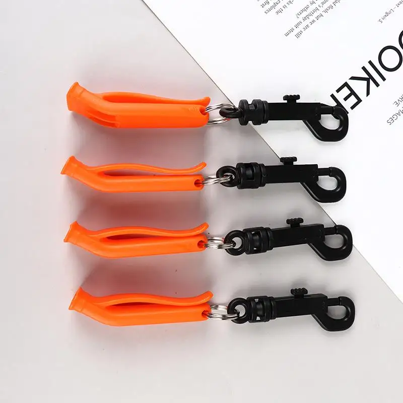 

Безопасный свисток с зажимом для походов и наружного освещения