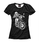 Футболка женская Байкер (Авто и мото)