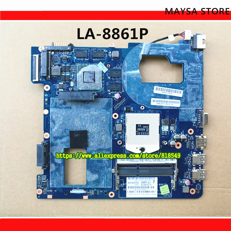 Laptop Motherboard Fit For Samsung NP350 NP350V5C 350V5X Notebook Mainboard QCLA4 LA-8861P BA59-03541A BA59-03538A BA59-03393A