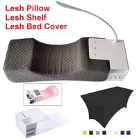 neck lash pillow memory foam lash pillow eyelash extension bed cover elastic sheet for grafting eyelashes makeup tool salon