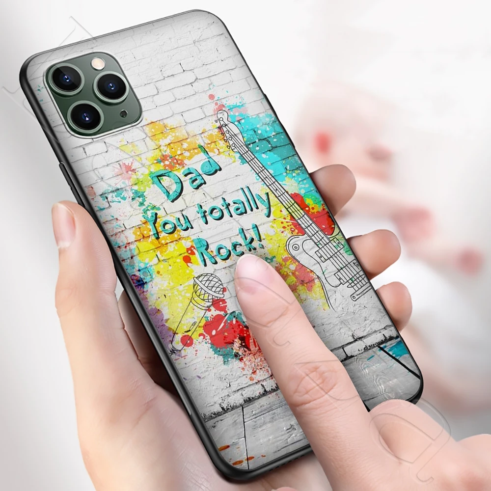 Lavaza Best Dad Silicone Soft Case for iPhone 12 Mini 11 Pro XS Max XR X 8 7 6 6S Plus 5 5S SE | Мобильные телефоны и