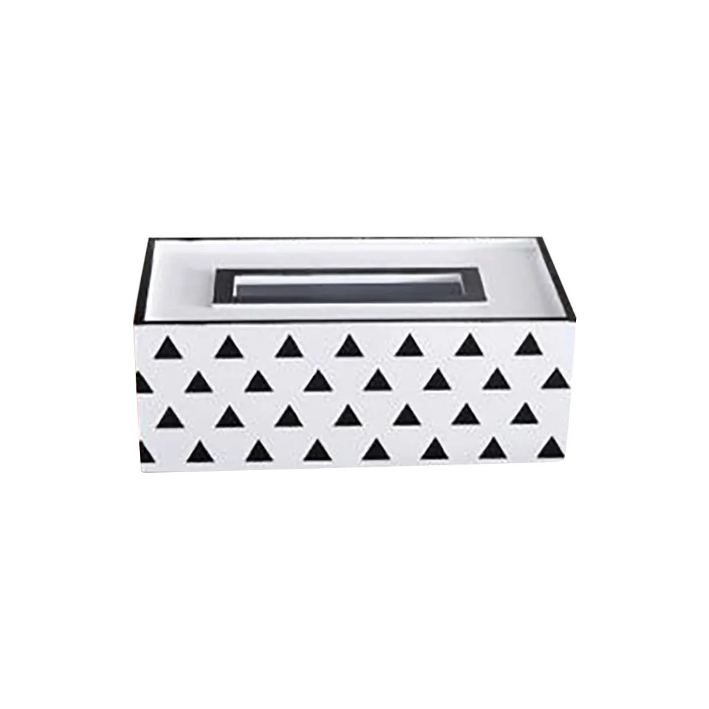 Tissue Storage Nordic INS Wooden Crafts Living Room Dining Room Decoration Simple Wooden Tissue Box 24x13x8.7cm Hot Sale#R25