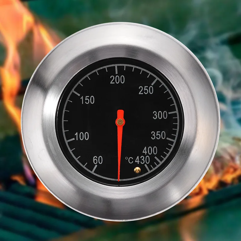 

Stainless steel bimetal barbecue thermometer, BBQ oven tools, fine workmanship, good performance, accurate and reliable