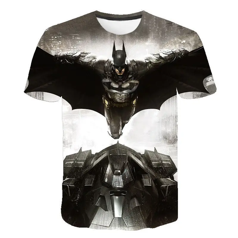 Футболка с Бэтменом и Мстителями Marvel футболка супергероем 2020 г. Летние топы