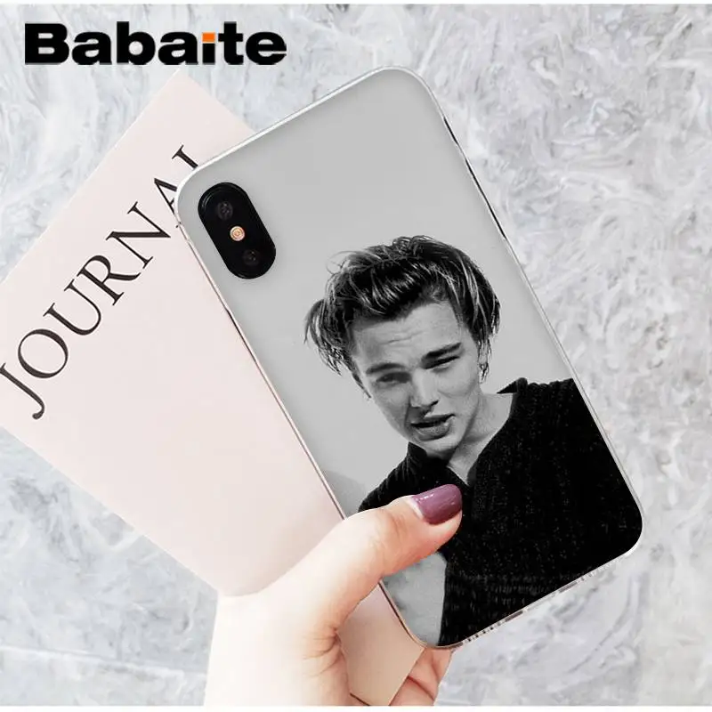 A12 Babaite dicaprio leo young leonardo Новинка чехол для телефона Fundas чехол для iPhone8 7 6 6S Plus X XSMAX 5 5S SE XR 11 11pro 11promax - Цвет: A12