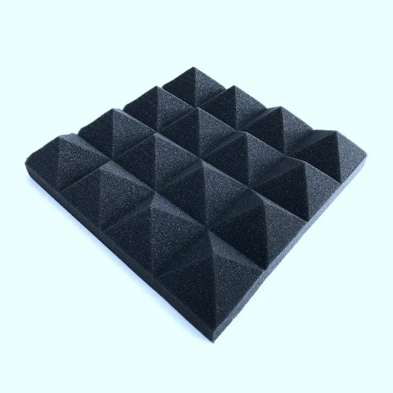 Качественные 12 шт звукоизоляционные поролоновые звукопоглощающие стеновые