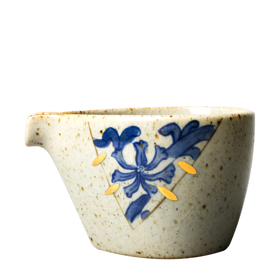 

coarse pottery antique porcelain tea sea fair mug kunfu tea tea ware hand-painted tea set separate piece of ceramic cup