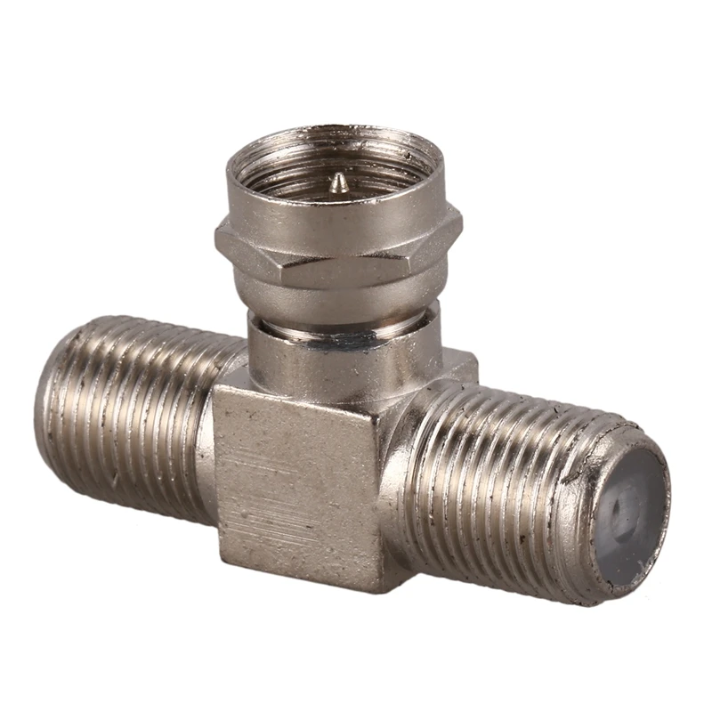 F Тип Мужской к двойной Женский m/f столярные адаптеры для антенных кабелей |