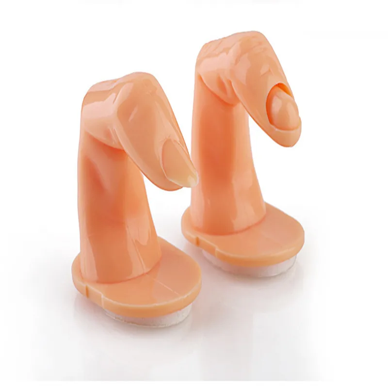 100 шт. маникюрный накладные упражнения для пальцев Маникюр Сенсорный Дисплей