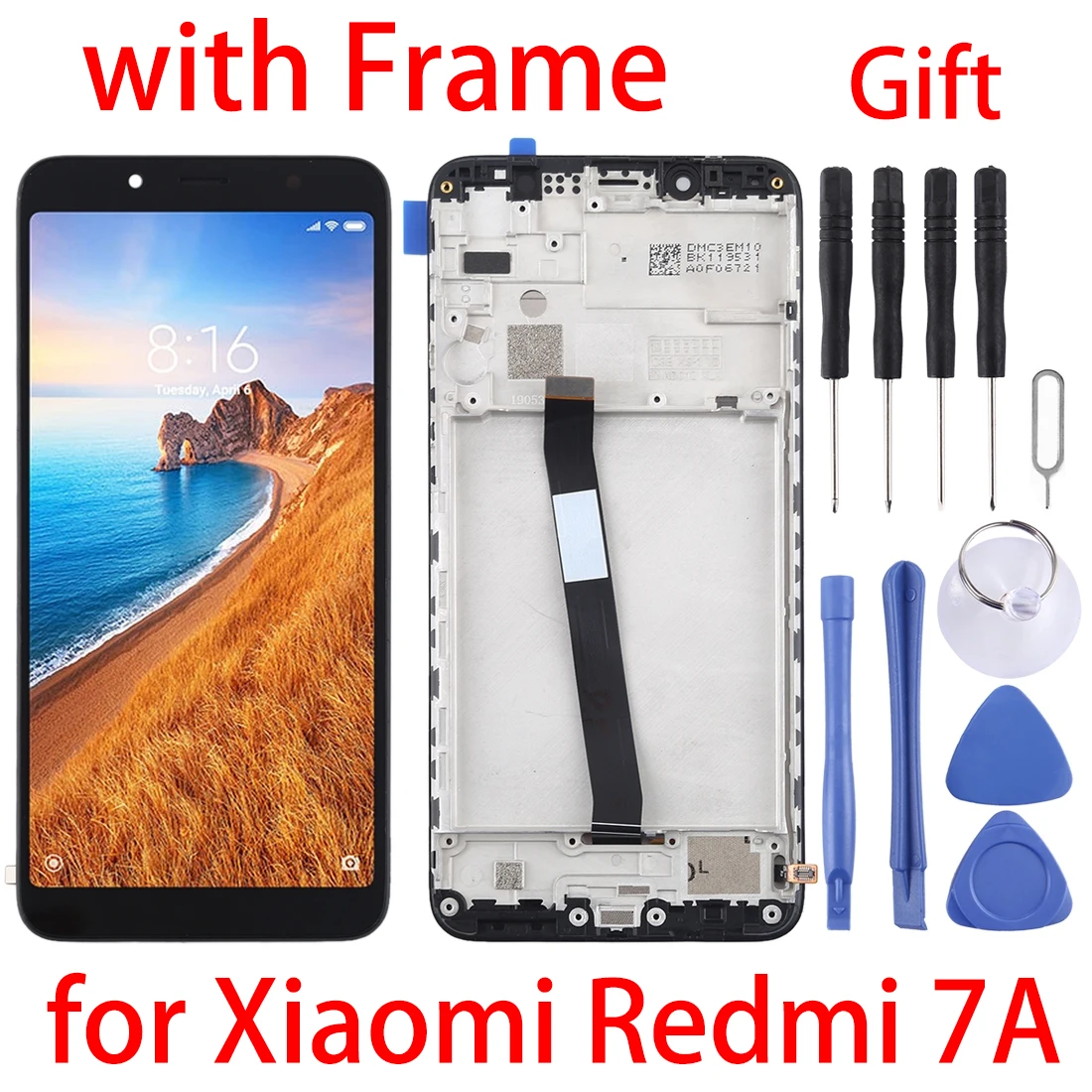 

ЖК-экран 5,45 дюйма и дигитайзер в сборе для Xiaomi Redmi 7A