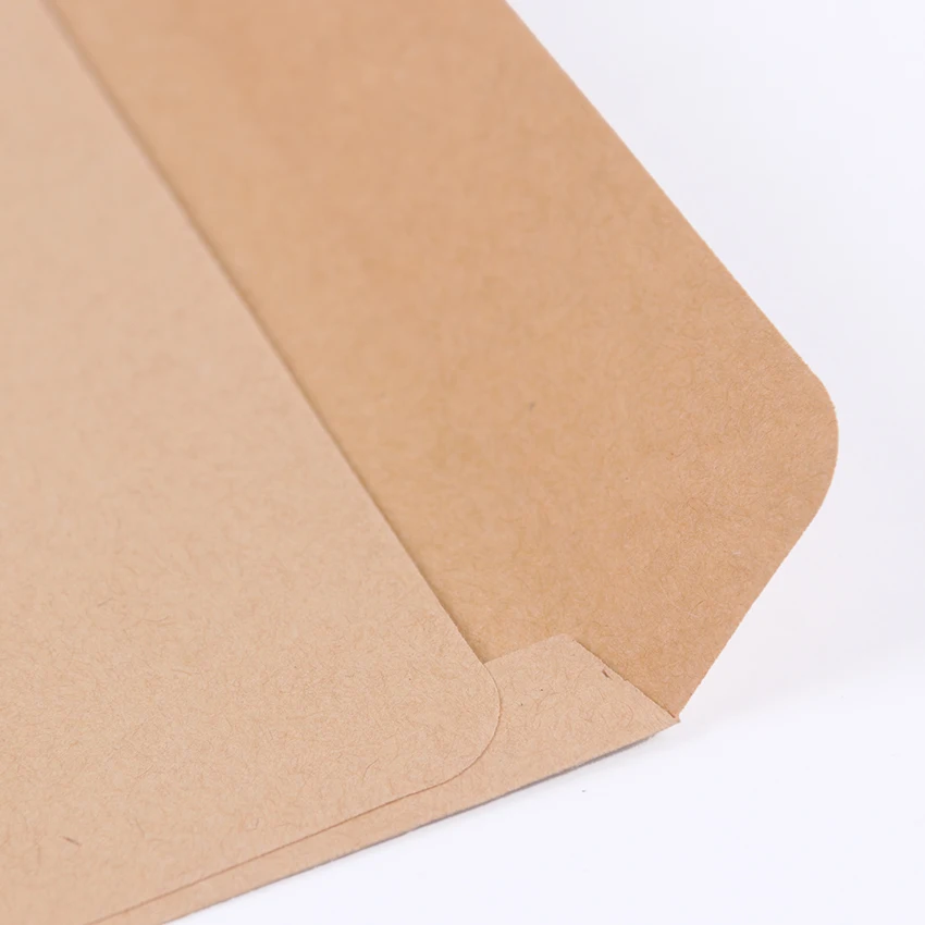 

10Pcs/Pack 16cmx10.8cm Kraft Black Paper Envelope Message Card Letter Stationary Storage Paper Gift