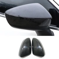 abs carbon fiber for mazda 6 atenza 2013 2014 2018 accessories car side door rearview mirror cover cover trim car styling 2pcs