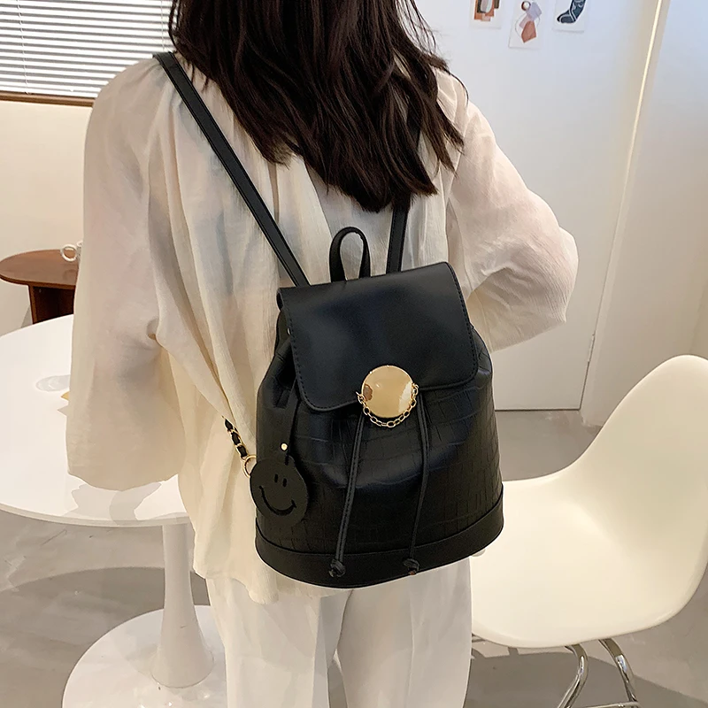 

YILIAN Backpack bag 2021 new fashion bag female college students versatile large capacity backpack female summer