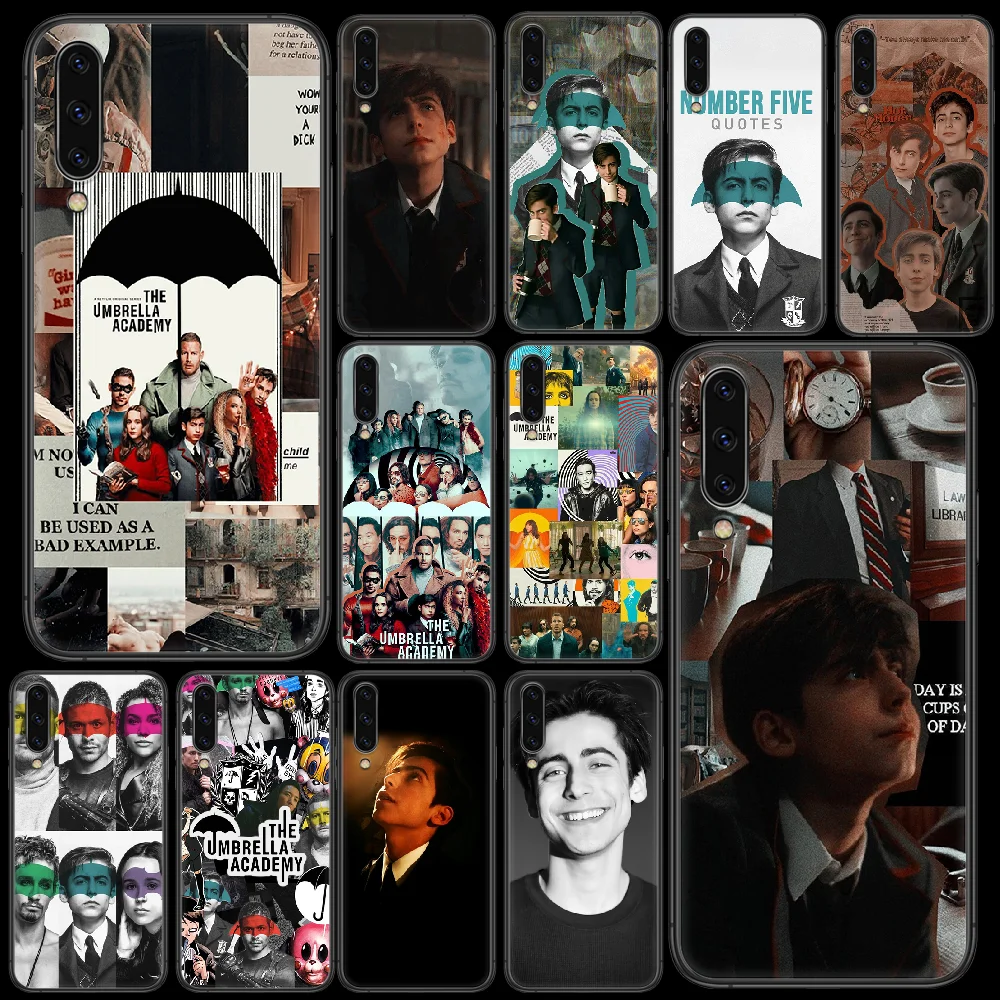 Чехол для телефона с зонтом Академия пять Aidan Gallagher Samsung Galaxy A 72 71 70 52 51 41 40 31 30 21 20 10 S J