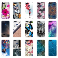 soft silicone case for huawei y6 prime 2018 5 7 inch case soft silicon tpu phone back case for huawei honor 7a pro aum l29 cover
