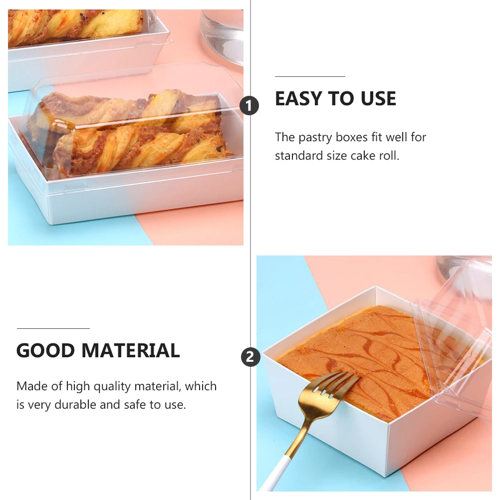 50 шт. коробка для выпечки торта квадратные коробки упаковки тортов утолщенные