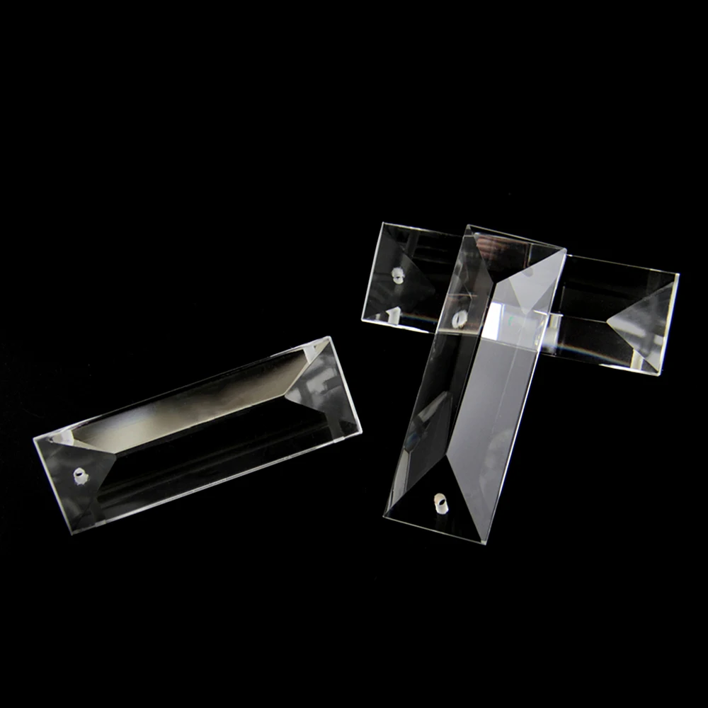 Прозрачная треугольная призма всех размеров люстры из хрустального стекла с