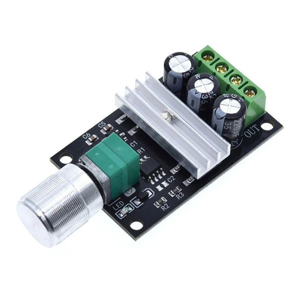 DC 6-28 V 12 24 3A PWM Control Switch Driver Of Engine Speed Regulator Variable Fan Adjustment For Motor Governor Tools | Обустройство