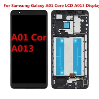 5 3for samsung galaxy a01 core lcd a013 display assembly replacement parts for samsung sm a013fds lcd sm a013gds display