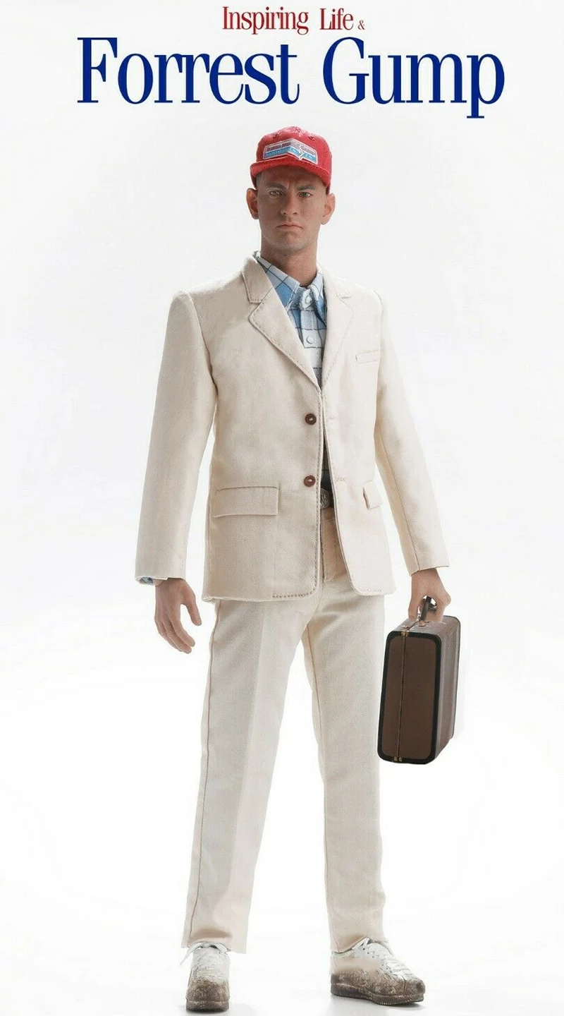 Для коллекции 1/6 DJ-16002 rforest Gump Tom Hanks г-н Аган 1" Модель Фигурки для фанатов праздничные подарки