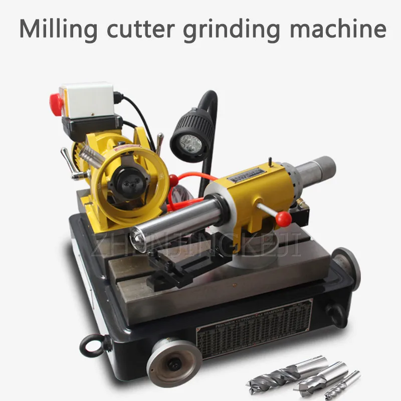 Goedkoop 220V/380V End Gezicht Side Edge Balhoofd Frees Slijpmachine Spiraal Industrie Frees Reparatie Grind Apparatuur