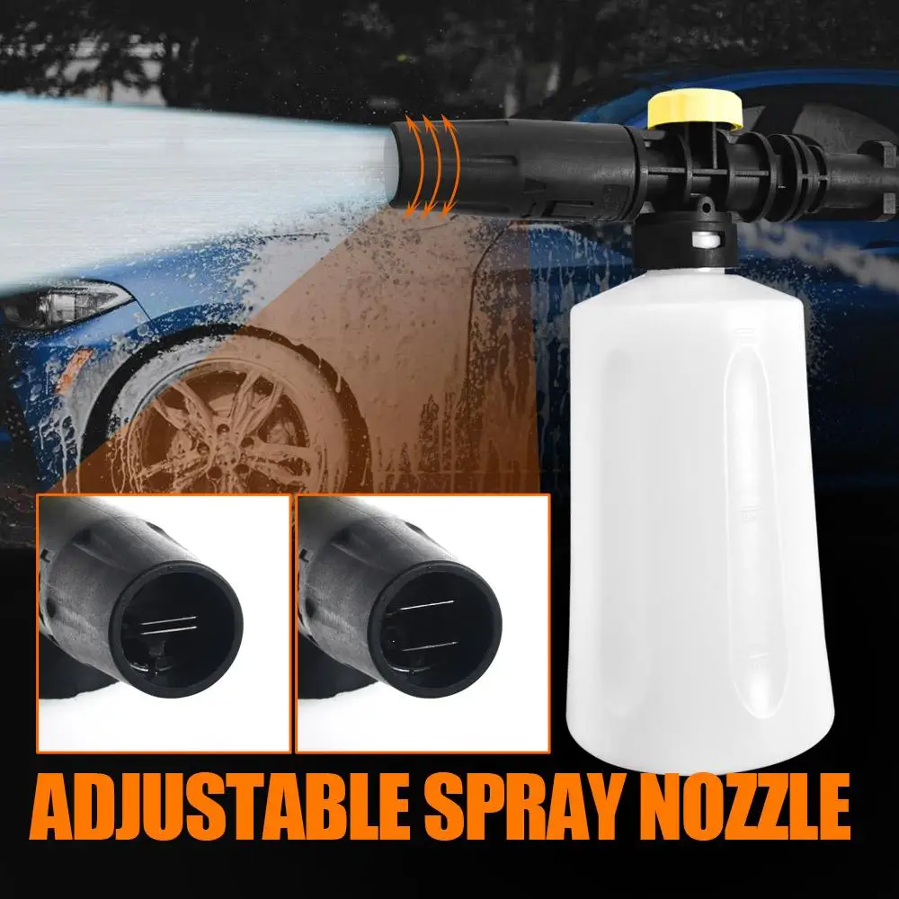 Snow Foam Lance High Pressure Gun Cannon All Plastic Portable Foamer Nozzle Car Wash Soap Sprayer Tools | Автомобили и мотоциклы