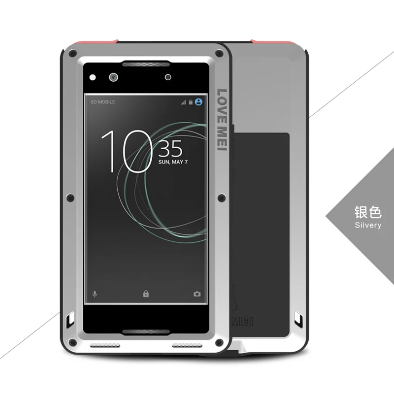 Чехол с полным покрытием 360 градусов для SONY Xperia XA1 ультра ударопрочный