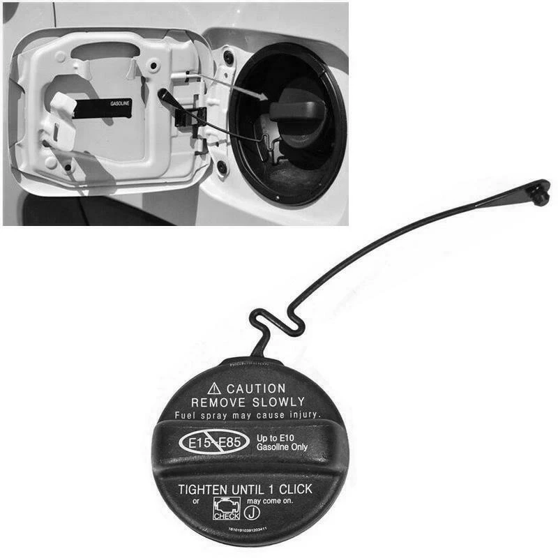 Car Fuel Tank Filler Gas Cap Cover Lid Tether for Toyota Corolla Tacoma Camry Lexus GS IS LS 77300-06040 77300-52040 | Автомобили и