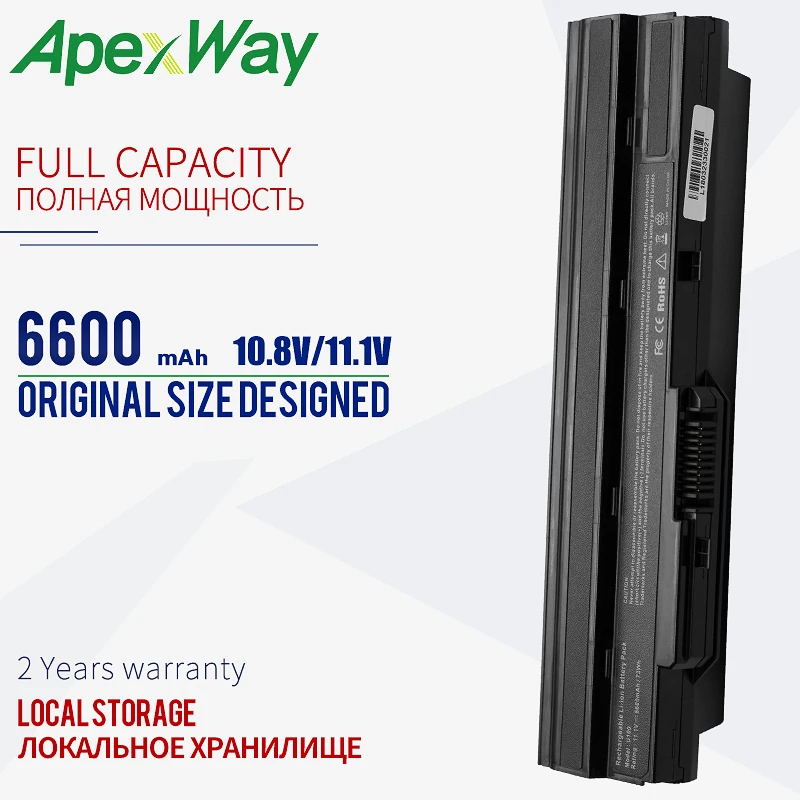 Аккумулятор для ноутбука серии MSI U100 моделей Advent 4211 4211b 4211c 4489 LG X110 A7HBG|Аккумуляторы