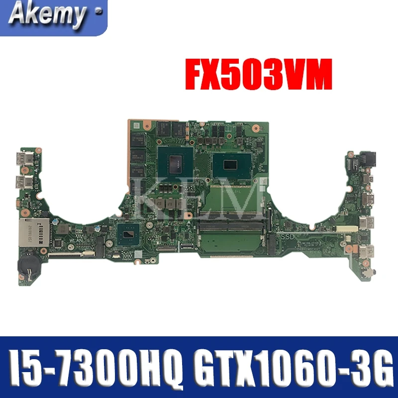 DA0BKLMBAB0 материнская плата для ноутбука For Asus TUF Gaming FX503VM тест оригинальная I5-7300HQ