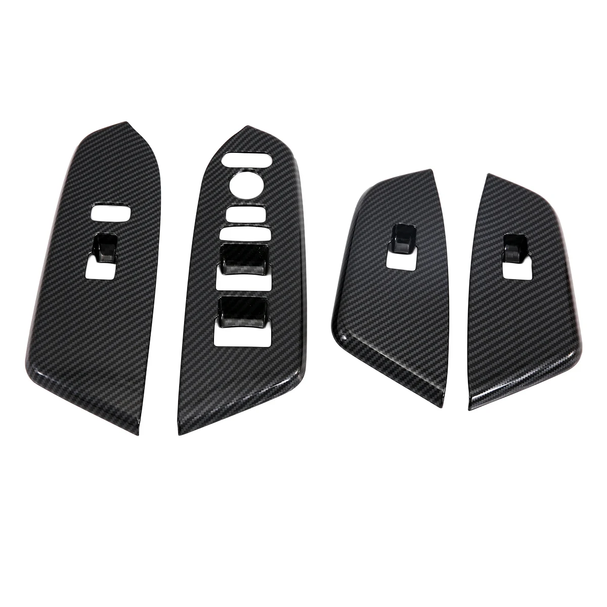 Дверная ручка подлокотник панель стеклоподъемника переключатель из углеродного