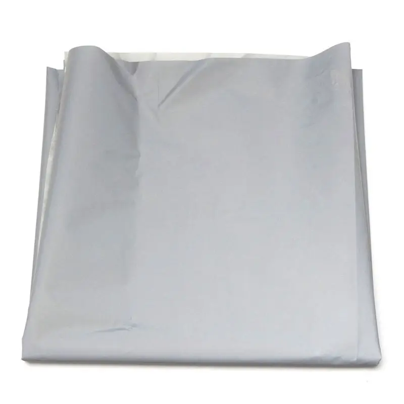 Silver Reflective Fabric Sew On Cloth Material Highlight Chemical Fiber 39.4inch | Дом и сад